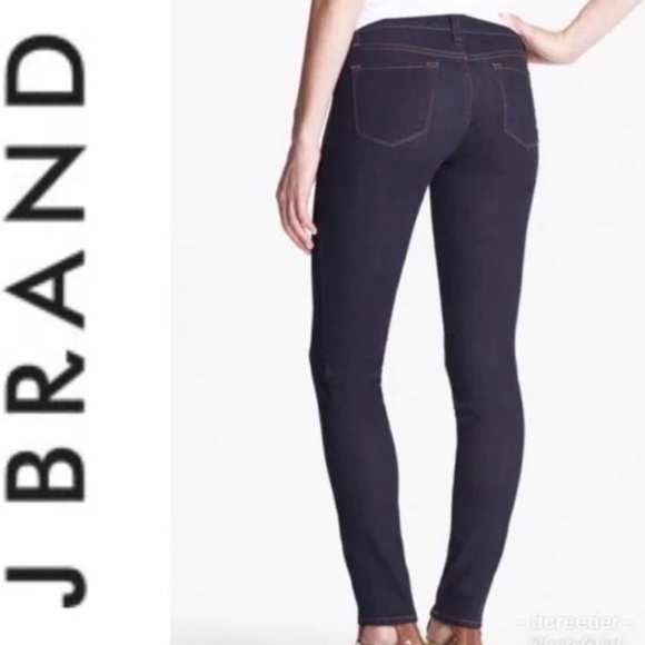 J Brand Jean Jeggings Skinny 9010216 Starless Dark Wash Size 30 - Picture 11 of 11